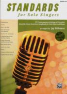 Standards For Solo Singers Med/low Book/cd Pvg Sheet Music Songbook