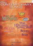 Disney Contemporary Songs High Voice Book & Cd Pvg Sheet Music Songbook