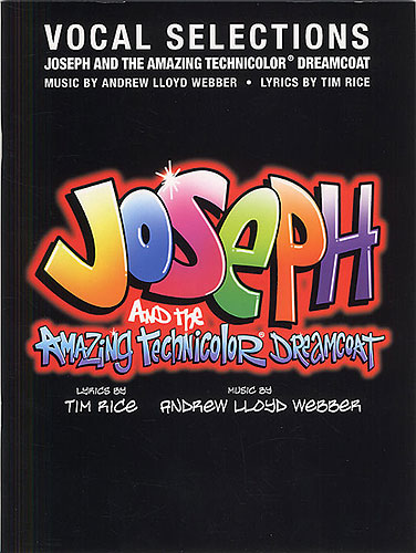 Joseph Amazing Technicolour Dreamcoat Vocal Sel Sheet Music Songbook
