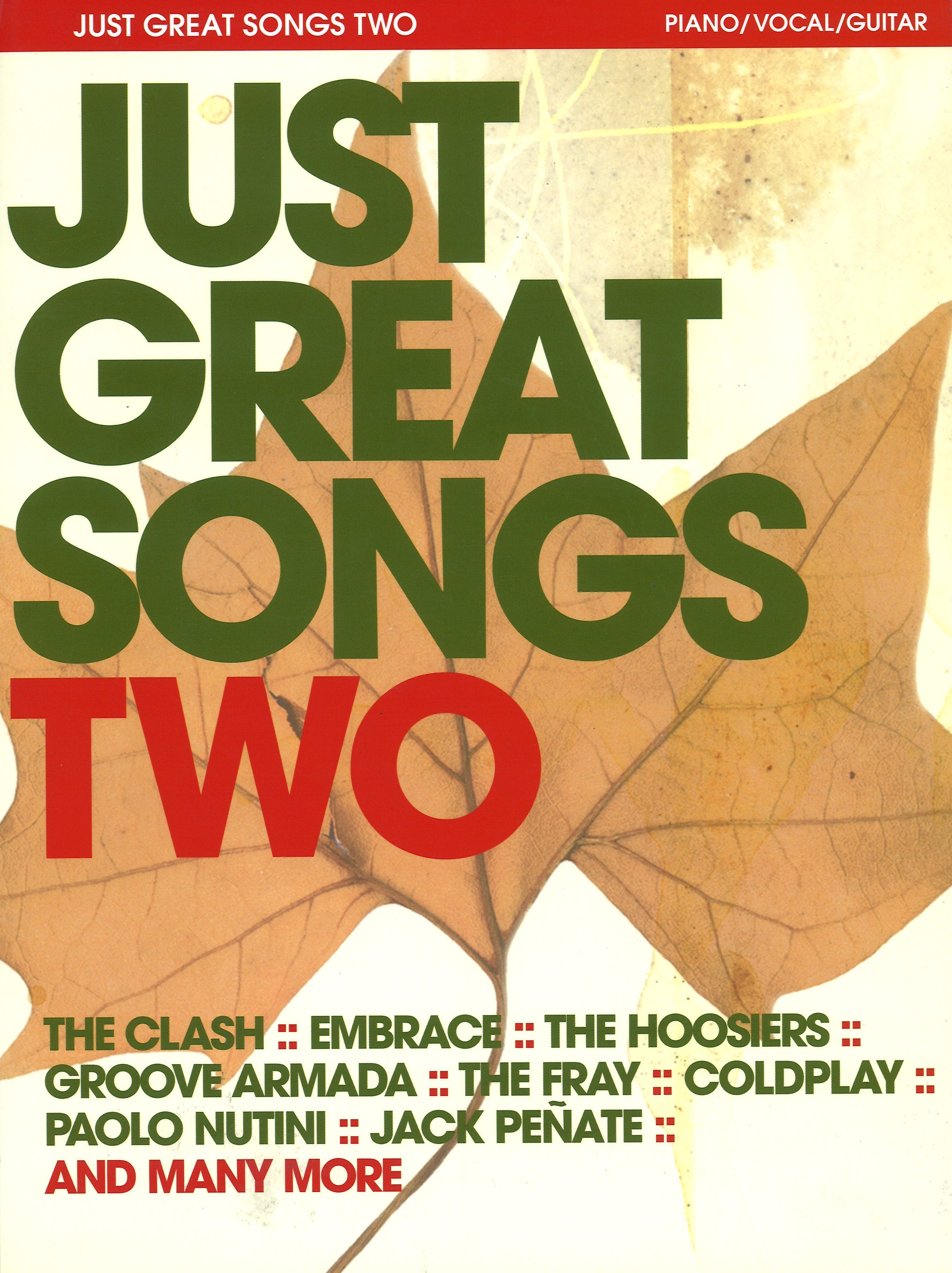 Just Great Songs Two Pvg Sheet Music Songbook