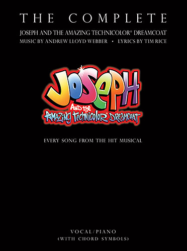 Joseph Amazing Technicolour Dreamcoat Complete Sheet Music Songbook