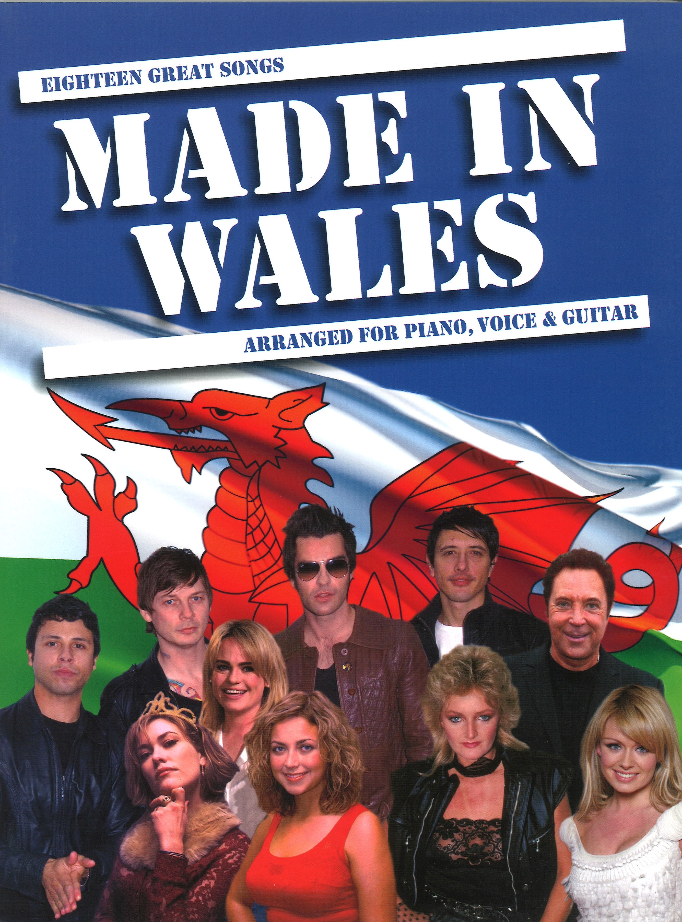 Made In Wales 18 Great Songs Pvg Sheet Music Songbook