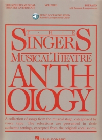 Singers Musical Theatre Anthology 1 Sop +dow  Sheet Music Songbook