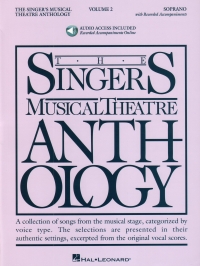 Singers Musical Theatre Anthology 2 Soprano + Dow Sheet Music Songbook