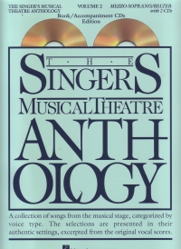 Singers Musical Theatre Anthology 2 Mezzo+down  Sheet Music Songbook