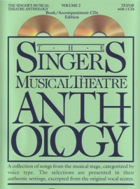 Singers Musical Theatre Anthology 2 Tenor + Cd Sheet Music Songbook