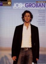 Pro Vocal 33 Josh Groban Book & Cd Pvg Sheet Music Songbook