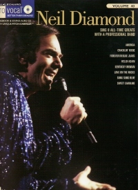 Pro Vocal 40 Neil Diamond Book & Cd Mens Pvg Sheet Music Songbook