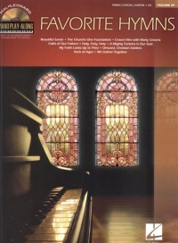 Piano Play Along 89 Favorite Hymns Book & Cd Sheet Music Songbook