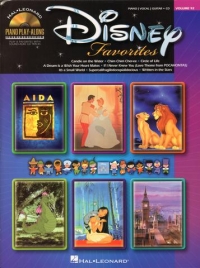 Piano Play Along 92 Disney Favourites Book & Cd Sheet Music Songbook