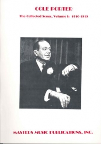 Cole Porter Collected Songs Vol 1 Sheet Music Songbook