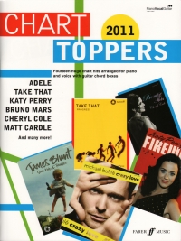 Chart Toppers 2011 Pvg Sheet Music Songbook