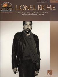 Piano Play Along 82 Lionel Richie Book & Cd Sheet Music Songbook