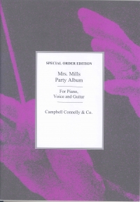 Mrs Mills Party Album  Piano, Vocal, Guitar Sheet Music Songbook