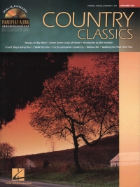 Piano Play Along 100 Country Classics Book & Cd Sheet Music Songbook