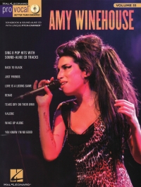 Pro Vocal 55 Amy Winehouse Book & Cd Womens Sheet Music Songbook