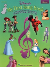 Disney My First Songbook Vol 4 Easy Piano/vocal Sheet Music Songbook