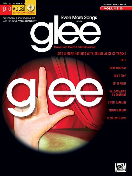 Pro Vocal 10 Even More Songs From Glee Women/mens Sheet Music Songbook