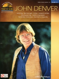 Piano Play Along 115 John Denver Book & Cd Sheet Music Songbook