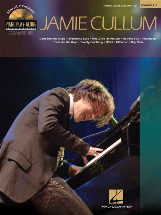 Piano Play Along 116 Jamie Cullum Book & Cd Sheet Music Songbook