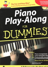 Piano Play Along For Dummies Pvg + Cd Sheet Music Songbook