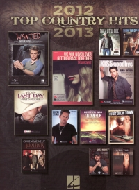 Top Country Hits Of 2012-2013 Pvg Sheet Music Songbook