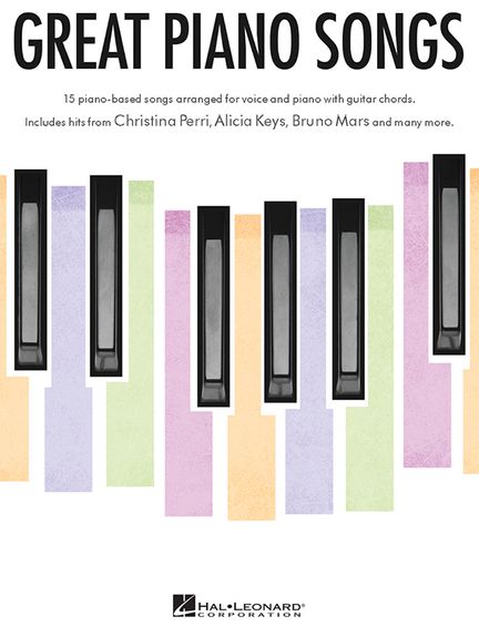 Great Piano Songs Pvg Sheet Music Songbook