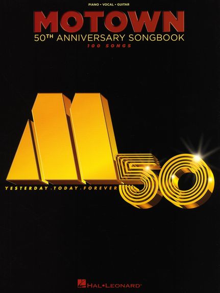 Motown 50th Anniversary Songbook  Pvg Sheet Music Songbook