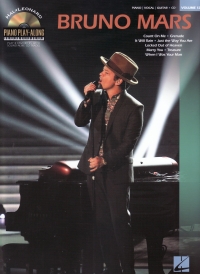 Piano Play Along 126 Bruno Mars Book & Cd Sheet Music Songbook