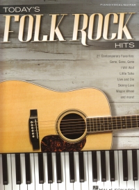 Todays Folk Rock Hits Pvg Sheet Music Songbook