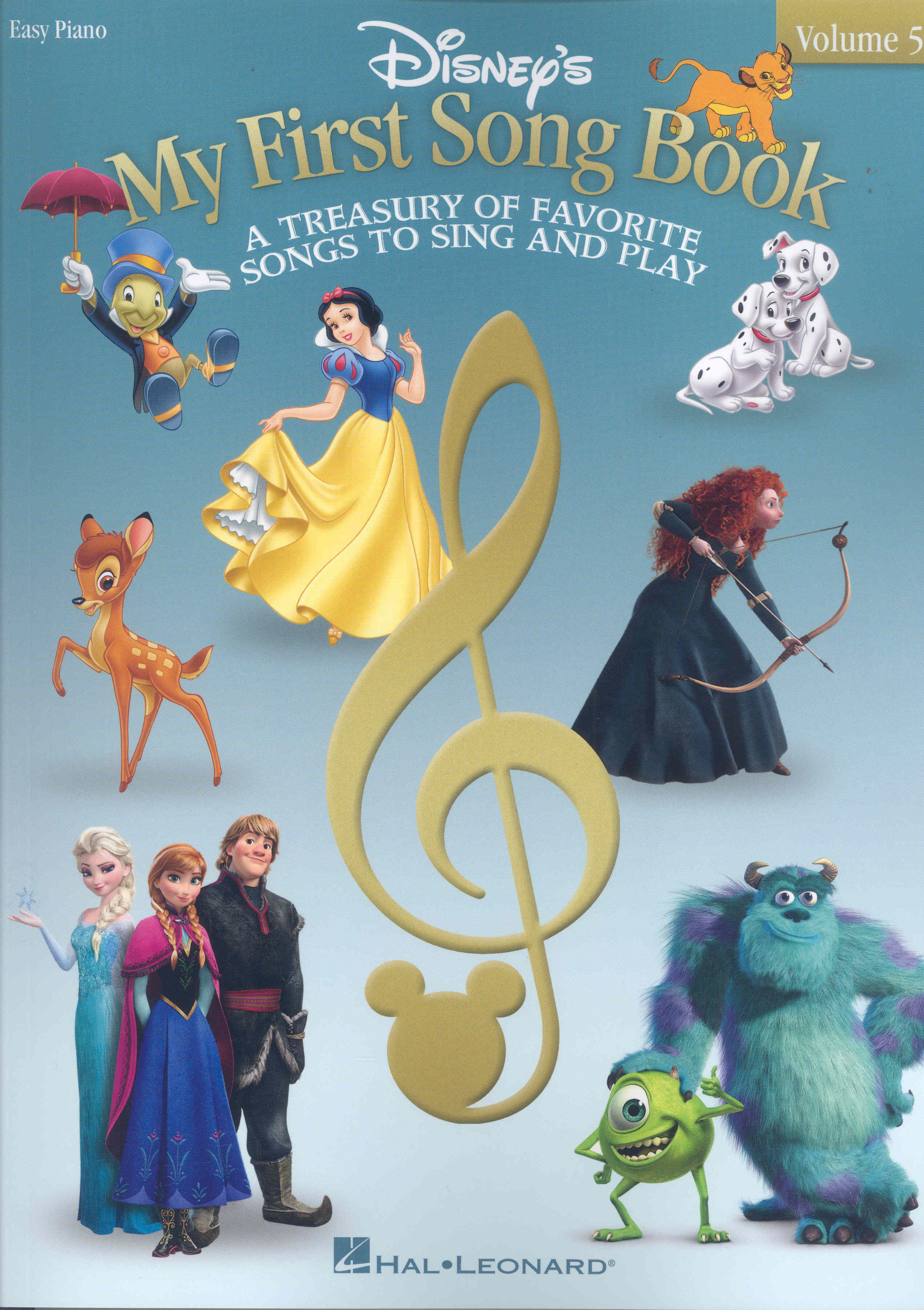 Disney My First Songbook Vol 5 Easy Piano/vocal Sheet Music Songbook