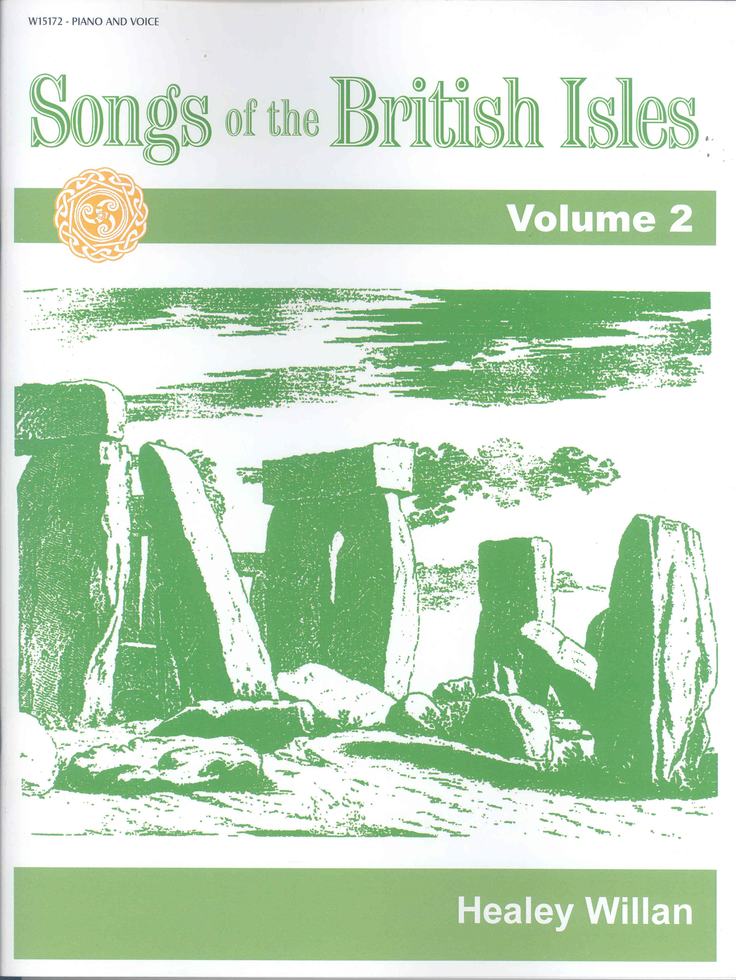 Songs Of The British Isles Vol 2 Willan Pv Sheet Music Songbook