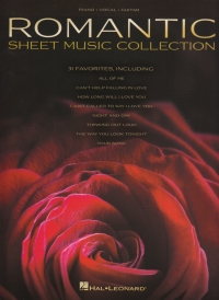 Romantic Sheet Music Collection Pvg Sheet Music Songbook