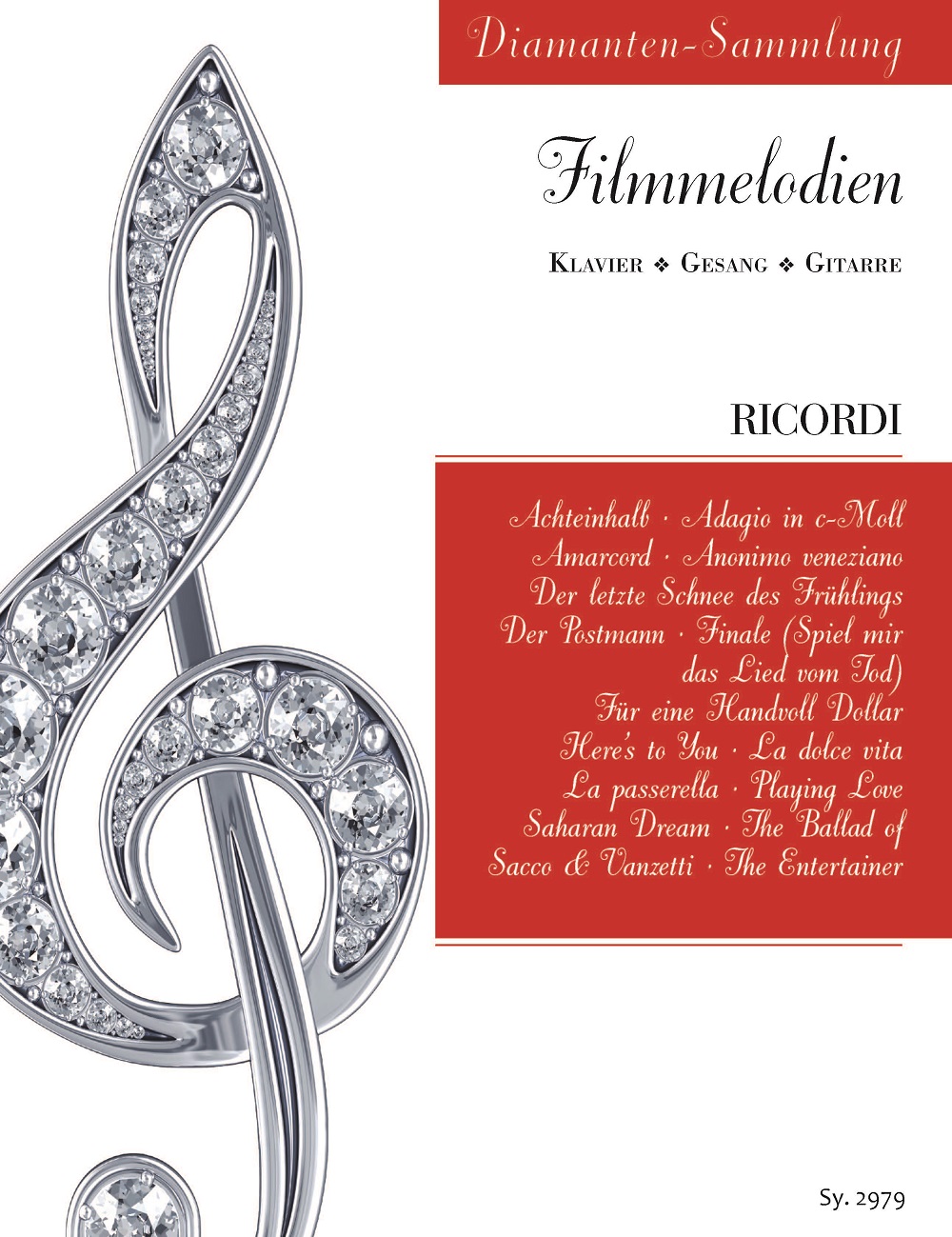 Diamanten-sammlung - Filmmelodien Sheet Music Songbook