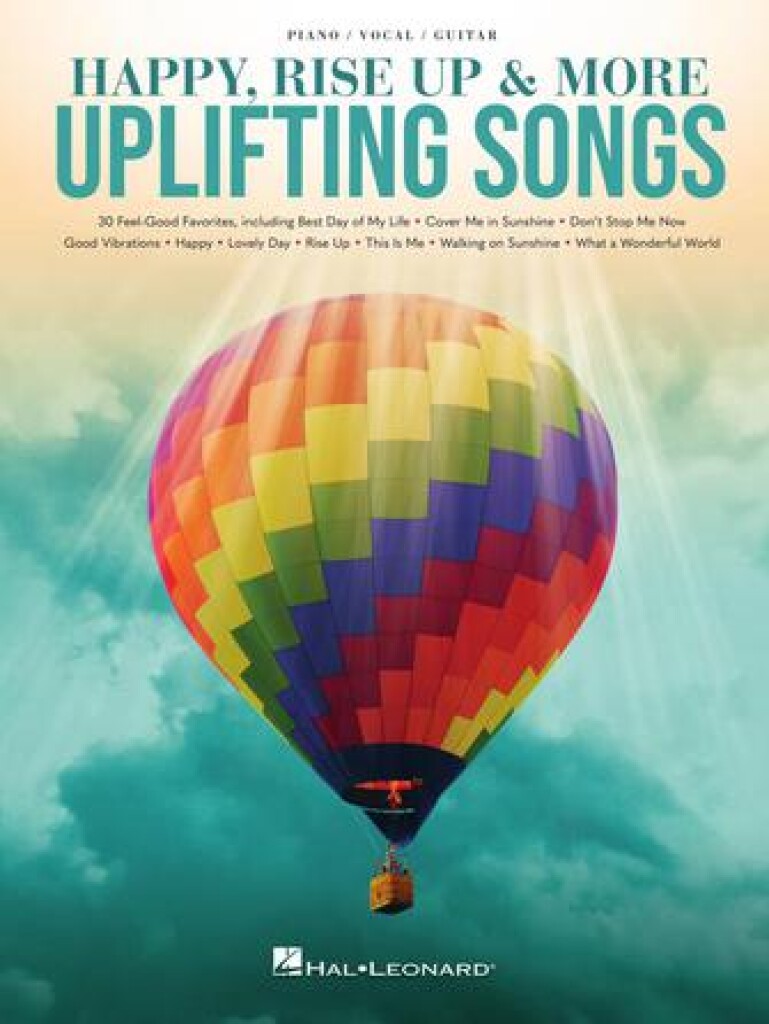 Happy, Rise Up & More Uplifting Songs Pvg Sheet Music Songbook