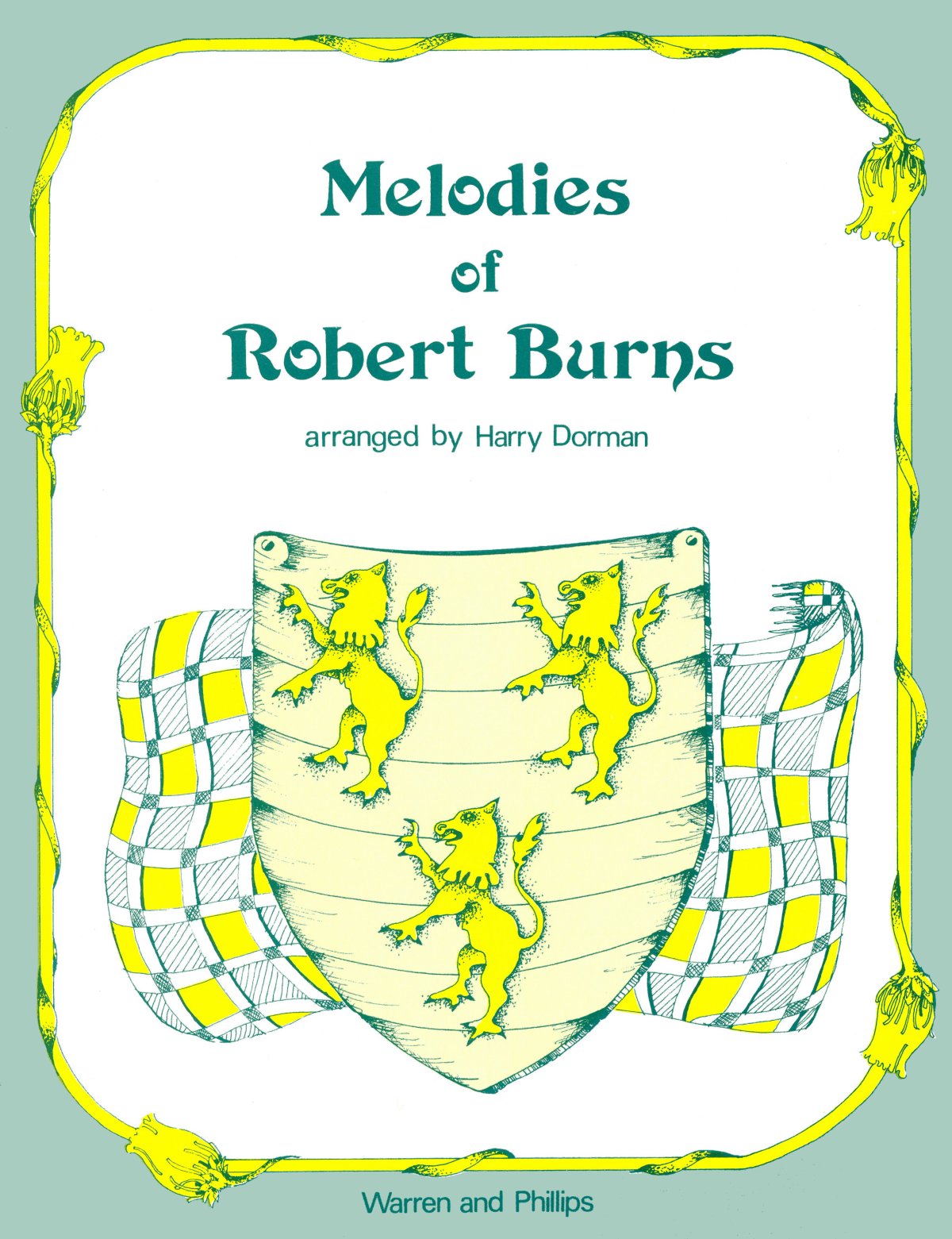 Melodies Of Robert Burns Pvg Sheet Music Songbook