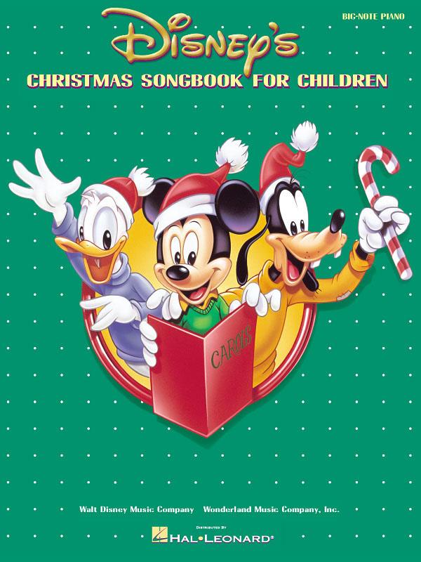 Disney Christmas Songbook For Children Big Note Pf Sheet Music Songbook