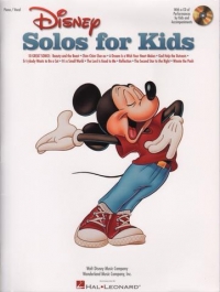 Disney Solos For Kids Book & Audio Sheet Music Songbook