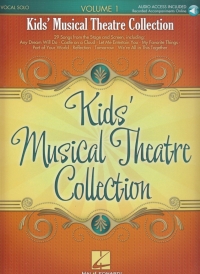 Kids Musical Theatre Collection Vol 1 + Online Sheet Music Songbook