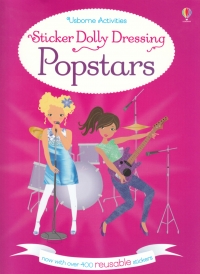Usborne Sticker Dolly Dressing Popstars Sheet Music Songbook