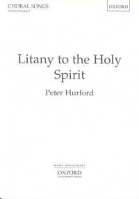 Litany To The Holy Spirit Hurford/herrick Unison Sheet Music Songbook