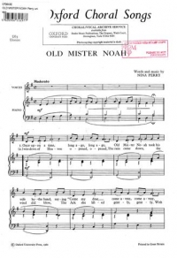 Old Mister Noah Perry Unison Sheet Music Songbook