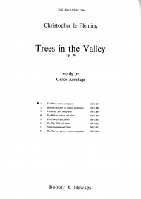 Plane (from Trees In The Valley) Le Fleming Unison Sheet Music Songbook