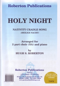 Holy Night Roberton Sa Sheet Music Songbook