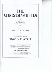 Christmas Bells Flatau 3part Sheet Music Songbook