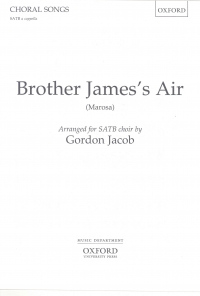 Brother Jamess Air Jacob Satb Sheet Music Songbook