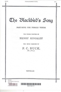 Blackbirds Song Buck/kingsley Ssa Sheet Music Songbook