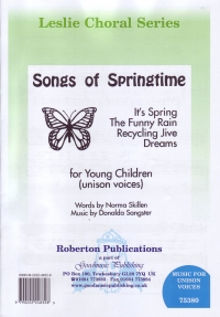 Songs Of Springtime Sangster Unison Sheet Music Songbook