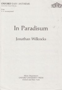 In Paradisum Willcocks Ss Sheet Music Songbook