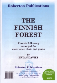 Finnish Forest Arr Davies Ttbb Sheet Music Songbook